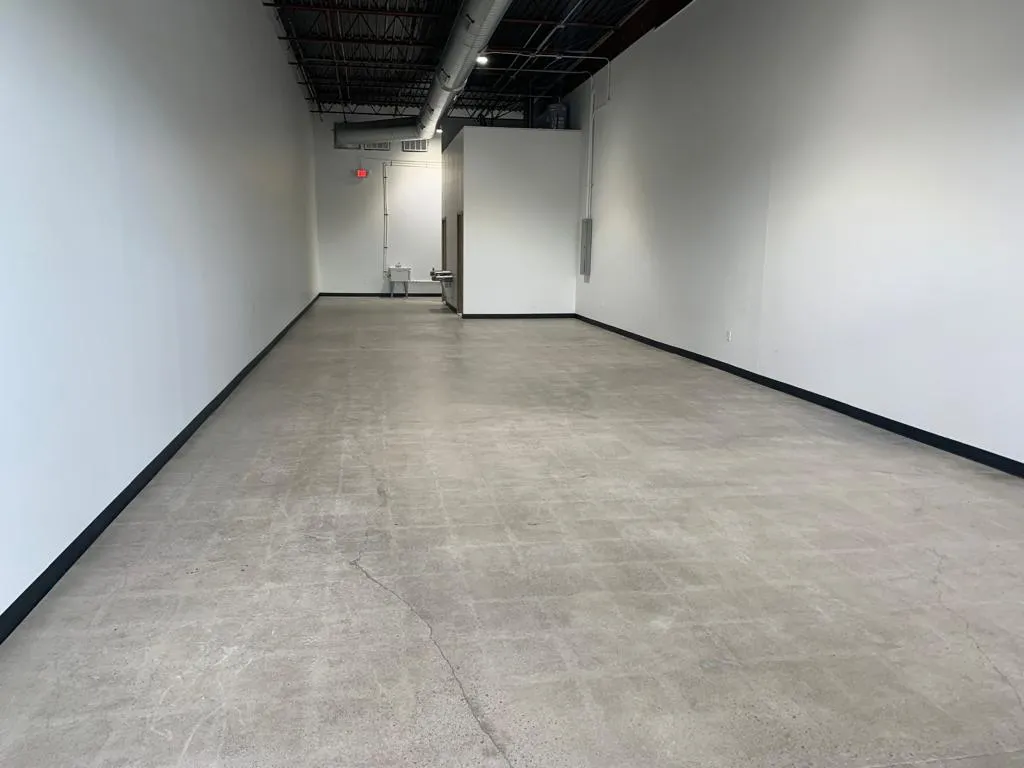 Professional polishing concrete in a commercial space highlighting durability and functionality